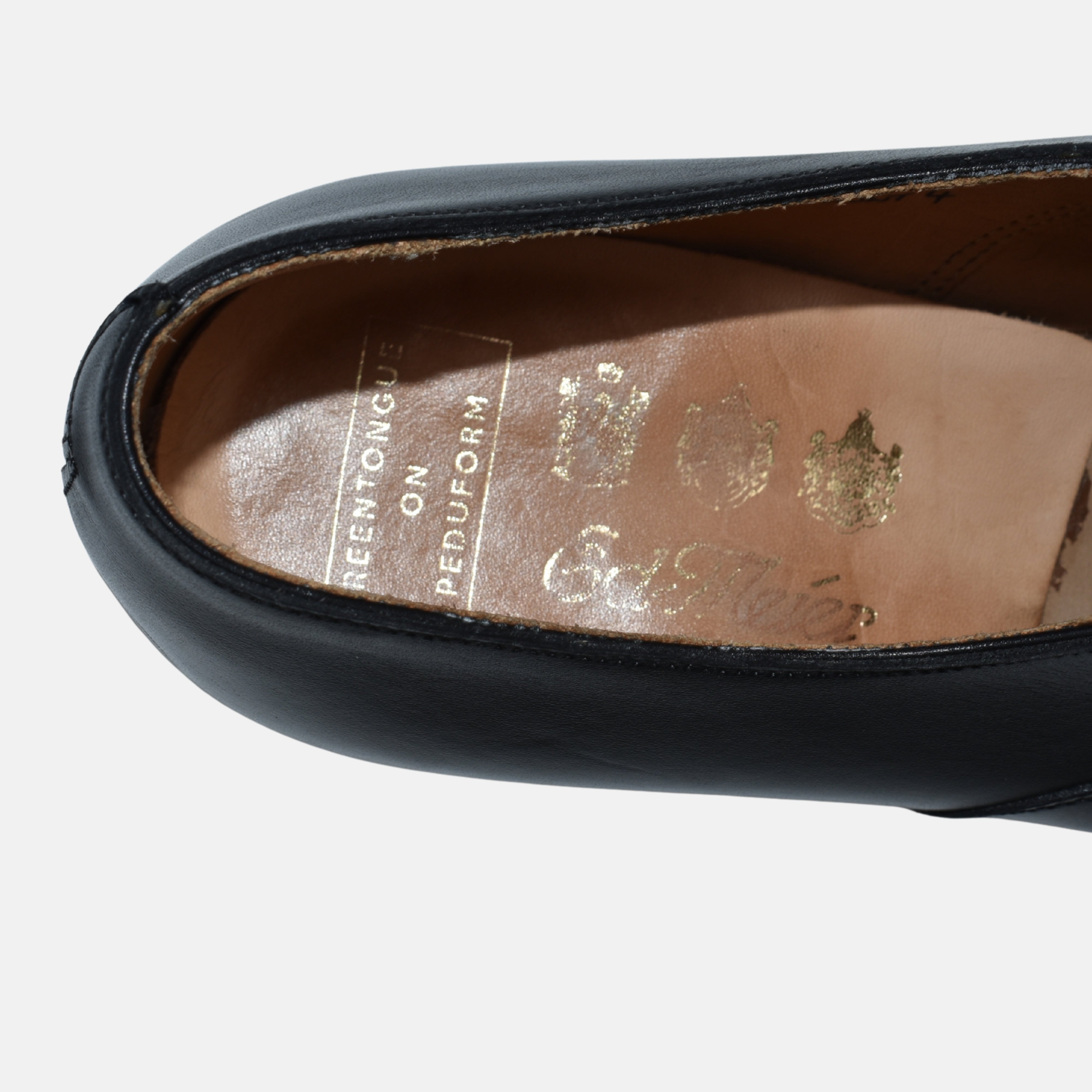Black Shoes made of Leather (EU 42,5)