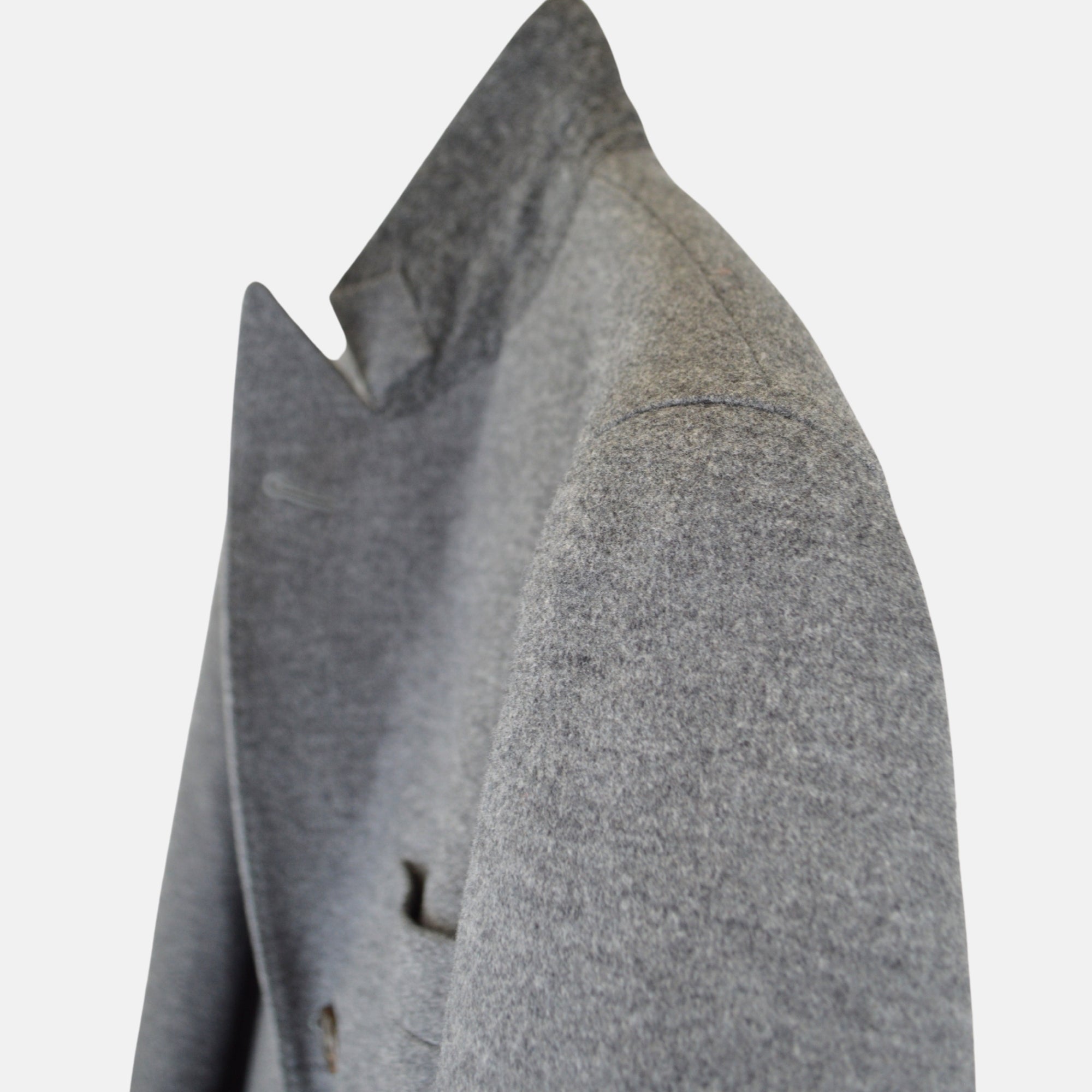 Grey Coat made of Wool/Cashmere (50)