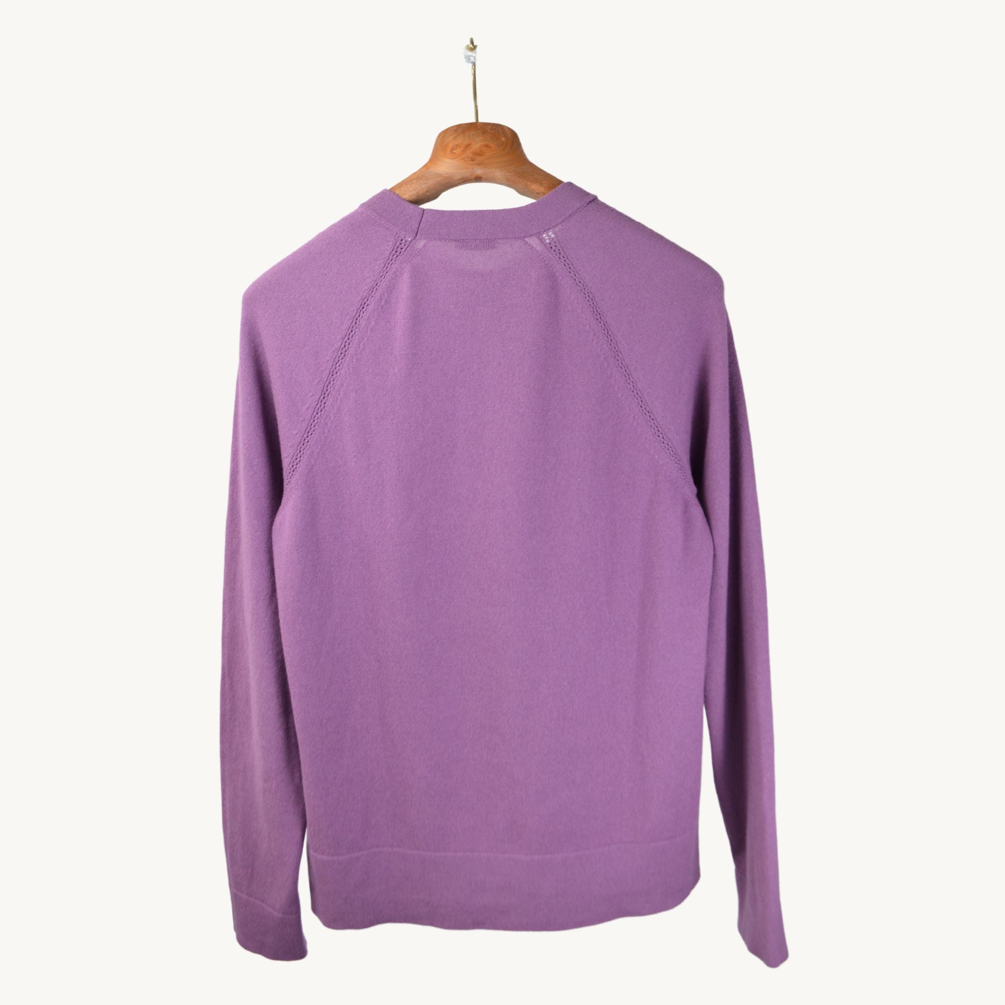 Purple Sweater made of Cashmere (50)