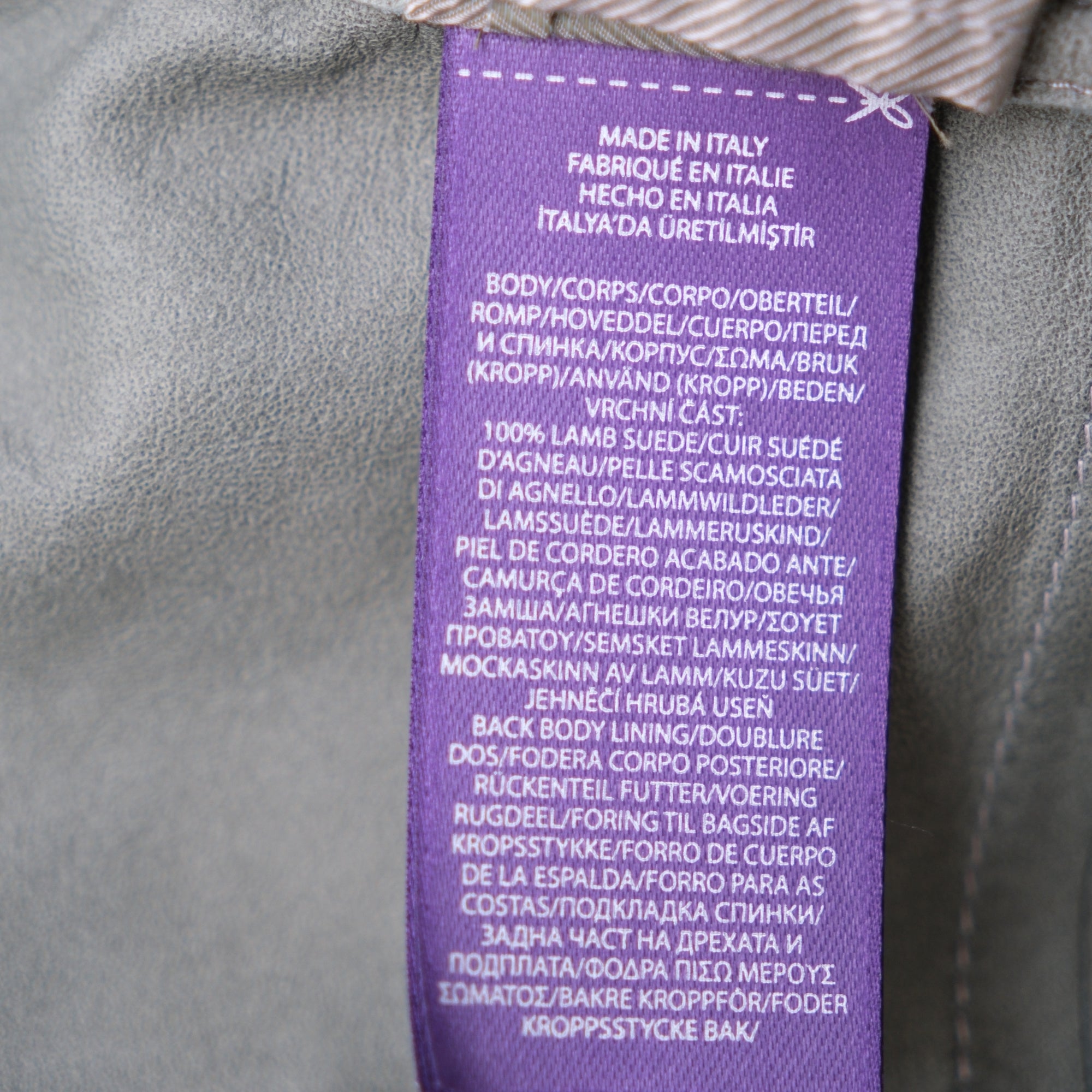 Petrol Suede Overshirt (M)