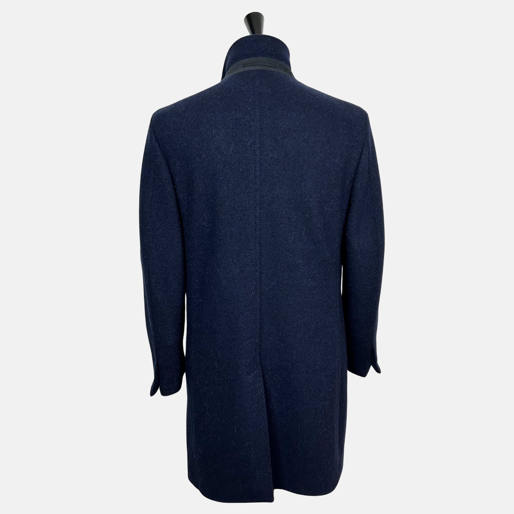 Navy Melange  Coat made of Wool/Alpaca (EU 48)