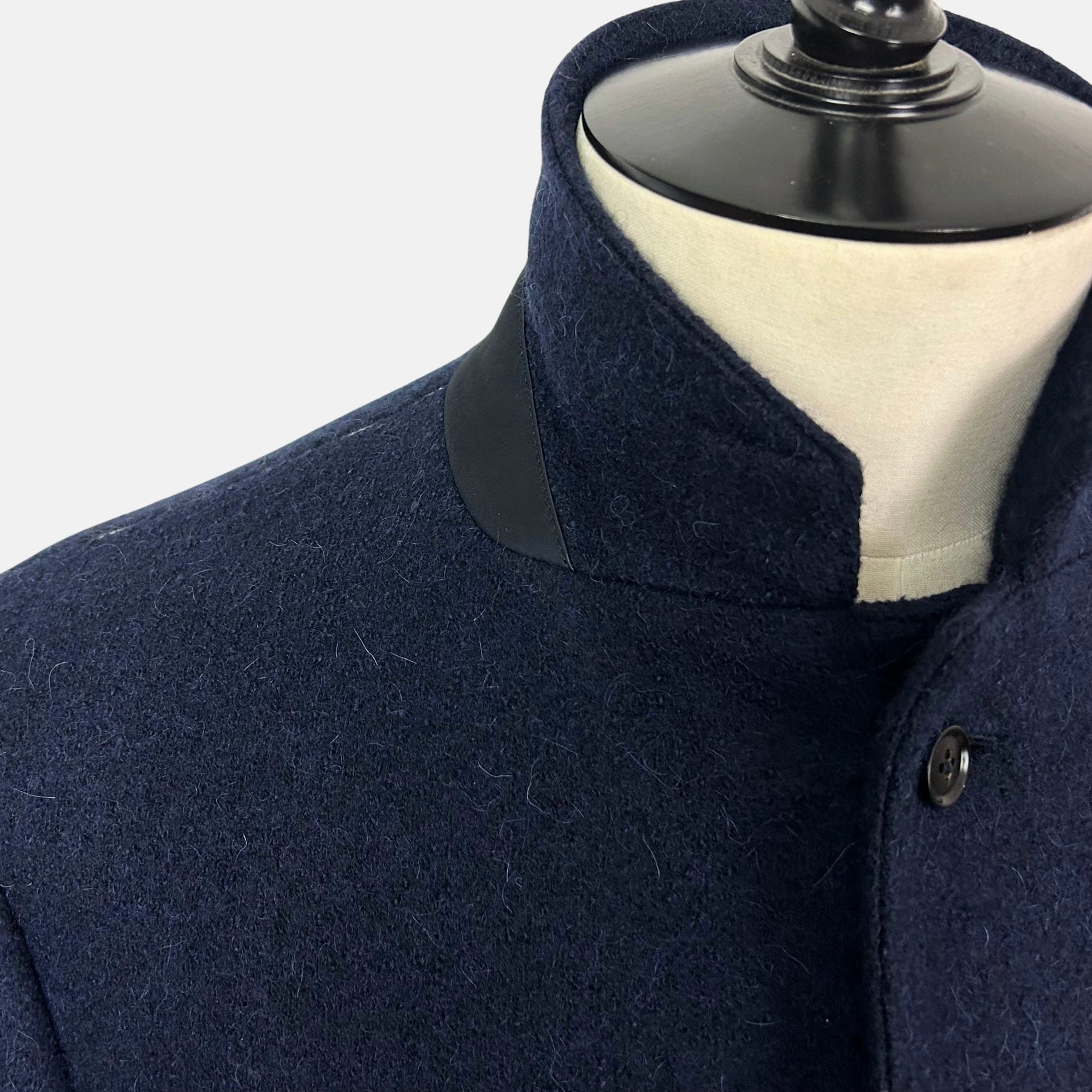 Navy Melange  Coat made of Wool/Alpaca (EU 48)