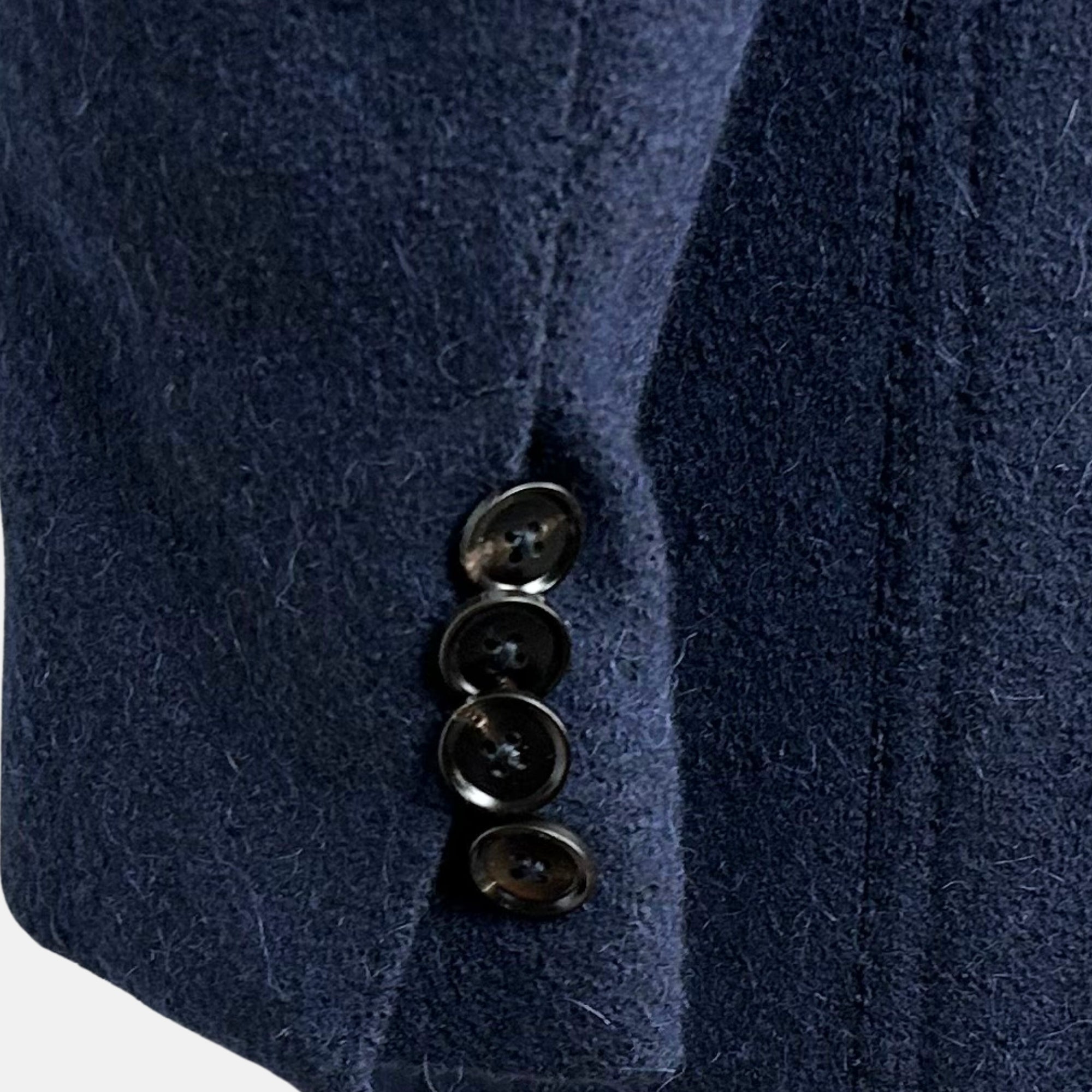Navy Melange  Coat made of Wool/Alpaca (EU 48)