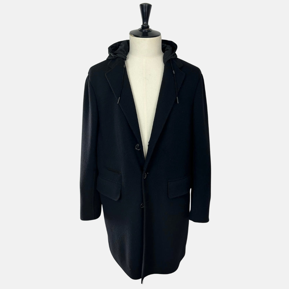 Black Coat made of Cashmere/Wool (EU 52)