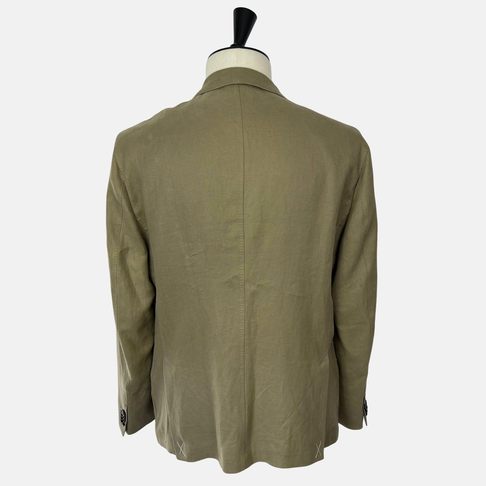 Khaki Blazer made of Linen/Ramie (EU 54)