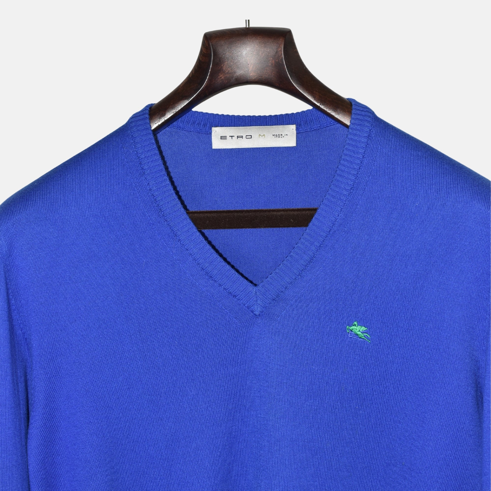 Blue Sweater made of Cotton  (M)