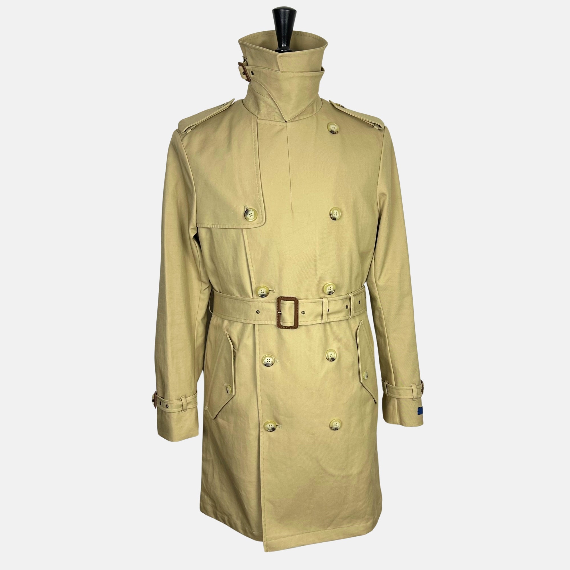 Beige Trenchcoat made of Cotton (M/XL)