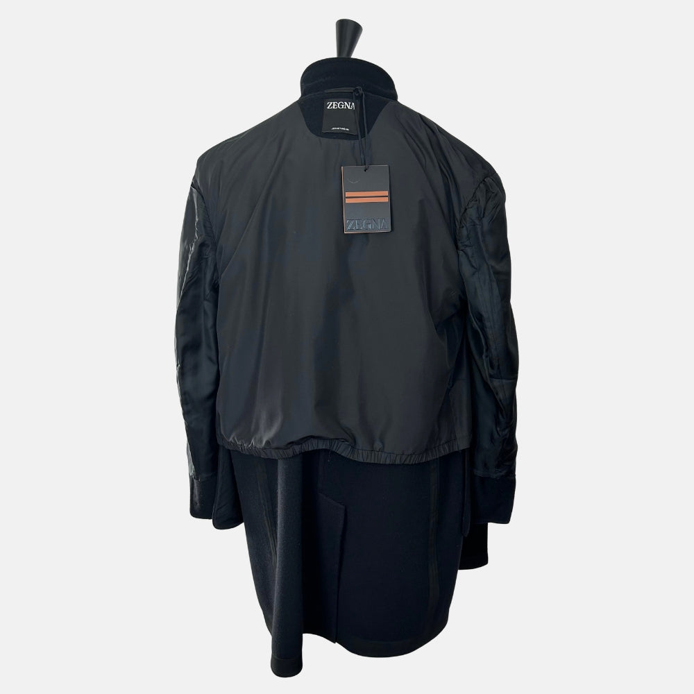 Black Coat made of Cashmere/Wool (EU 52)