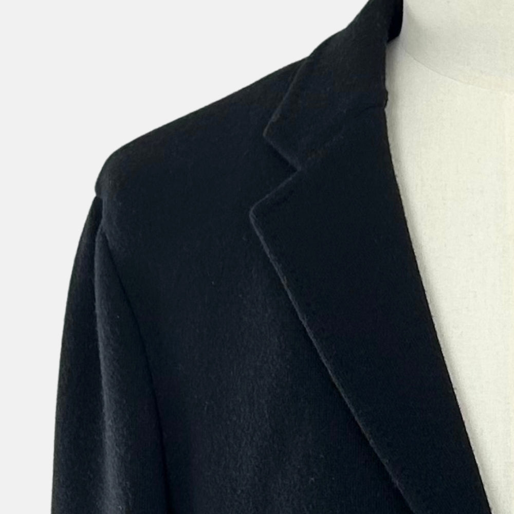 Black Coat made of Cashmere/Wool (EU 52)