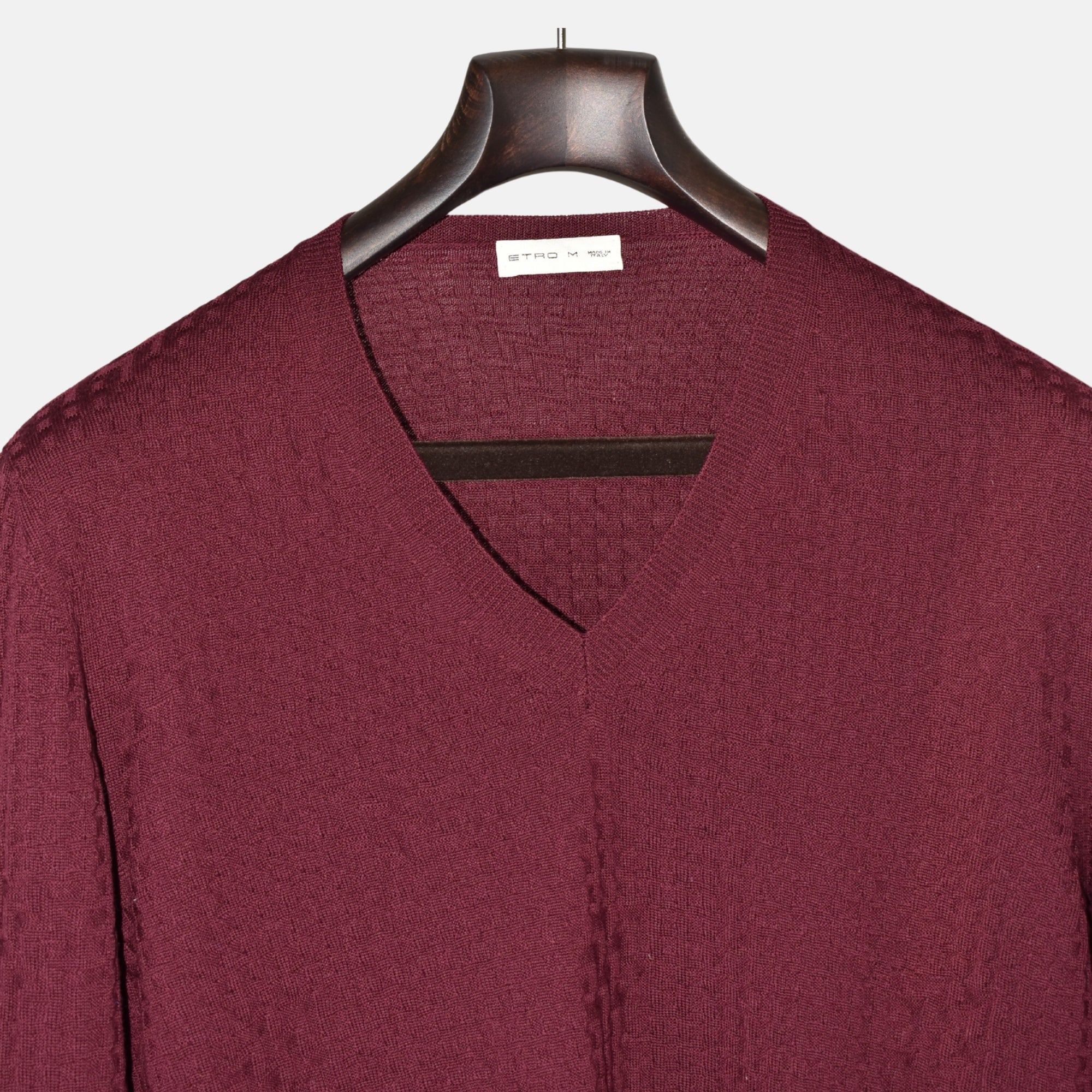 Bordeaux Sweater made of Wool (M)