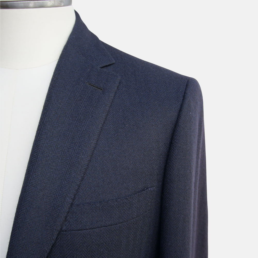 Navy Blue Blazer made of Cashmere (EU 50)