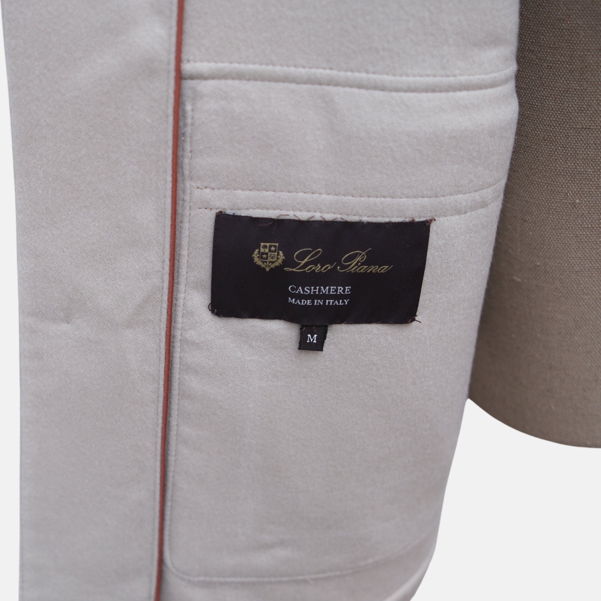 Beige Cashmere Jacket (M)