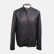 Black Leather Jacket (M)