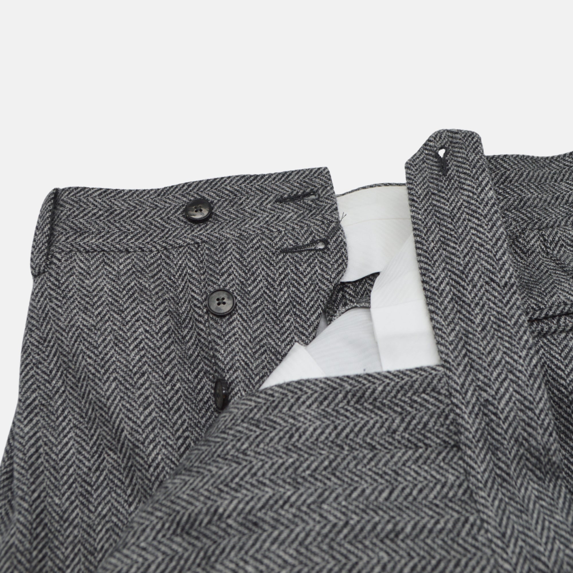 Grey Patterned Suit made of Wool/Cashmere (EU 56)