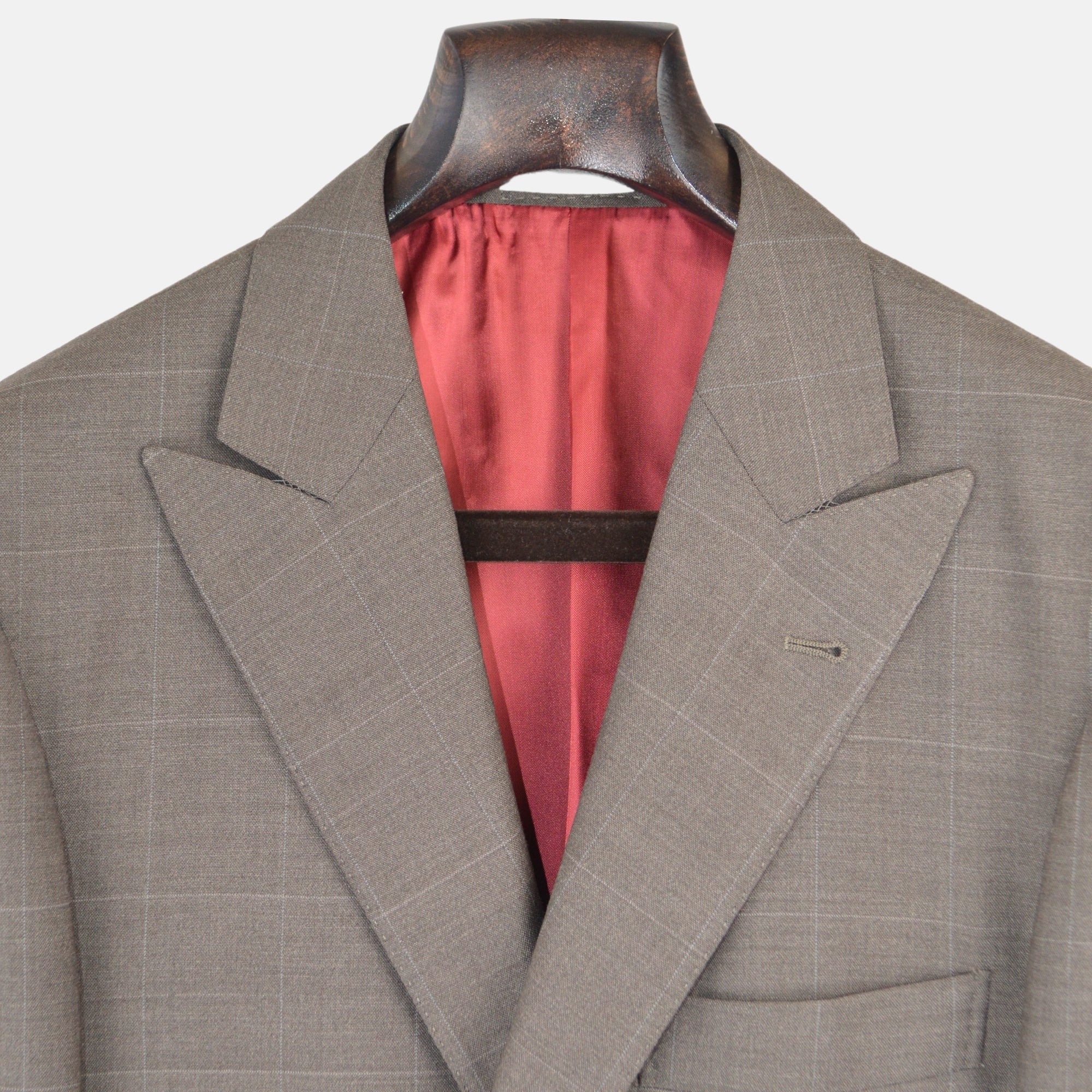 Brown Suit made of Wool (EU 50)