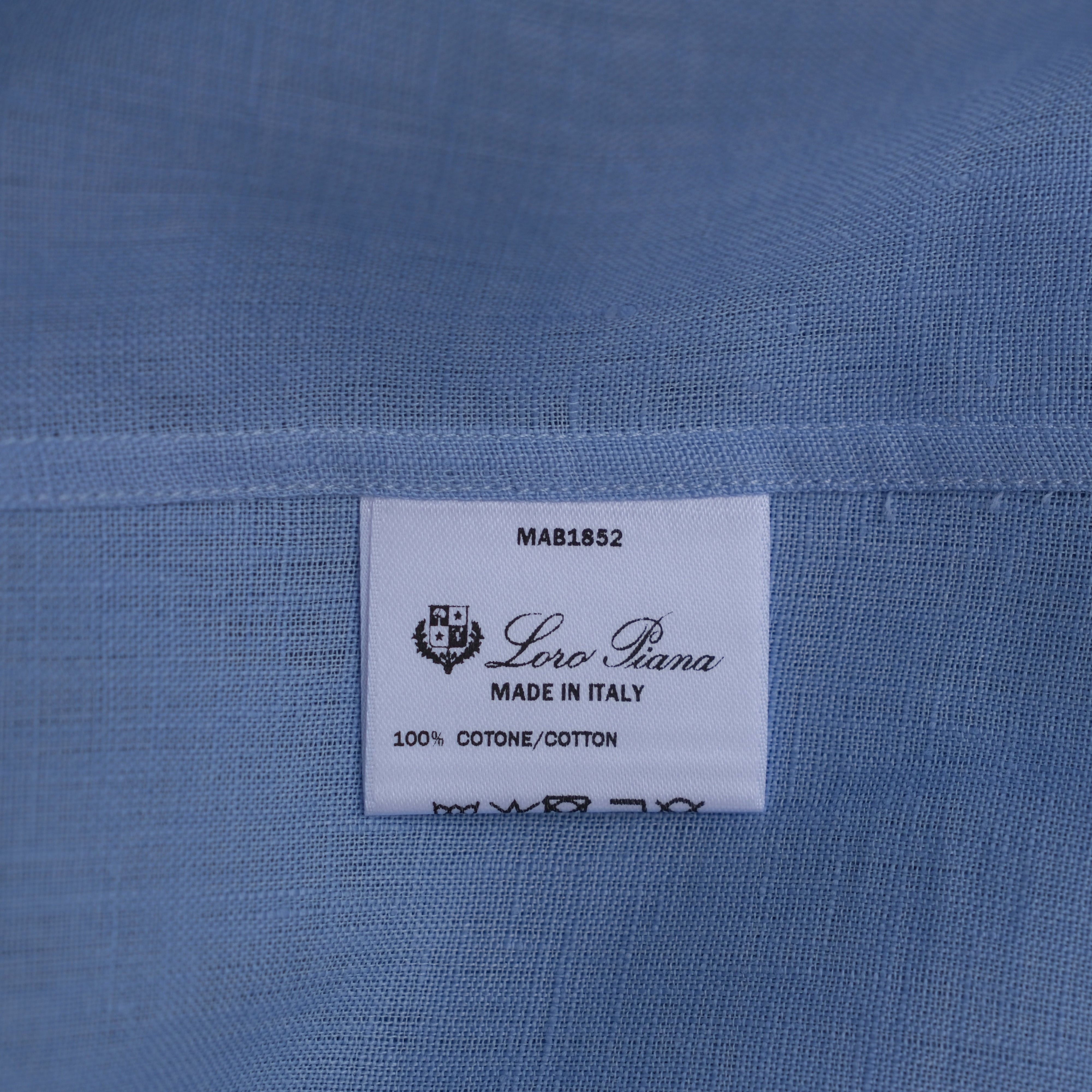 Blue Linen Shirt (M)