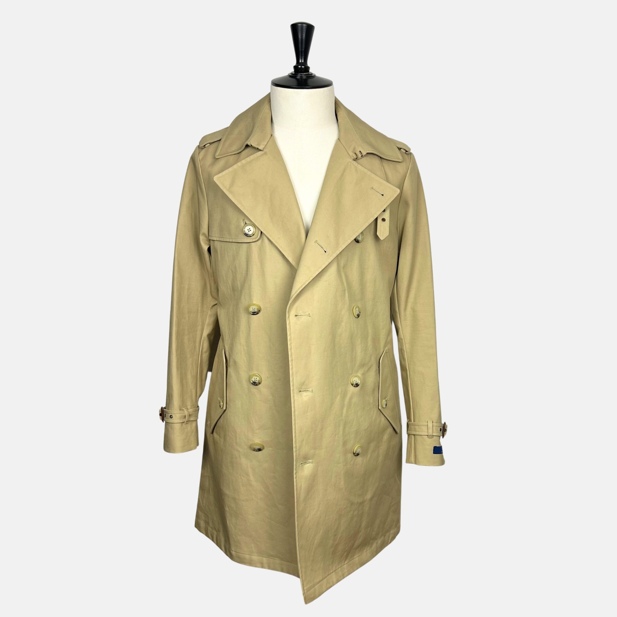 Beige Trenchcoat made of Cotton (M/XL)