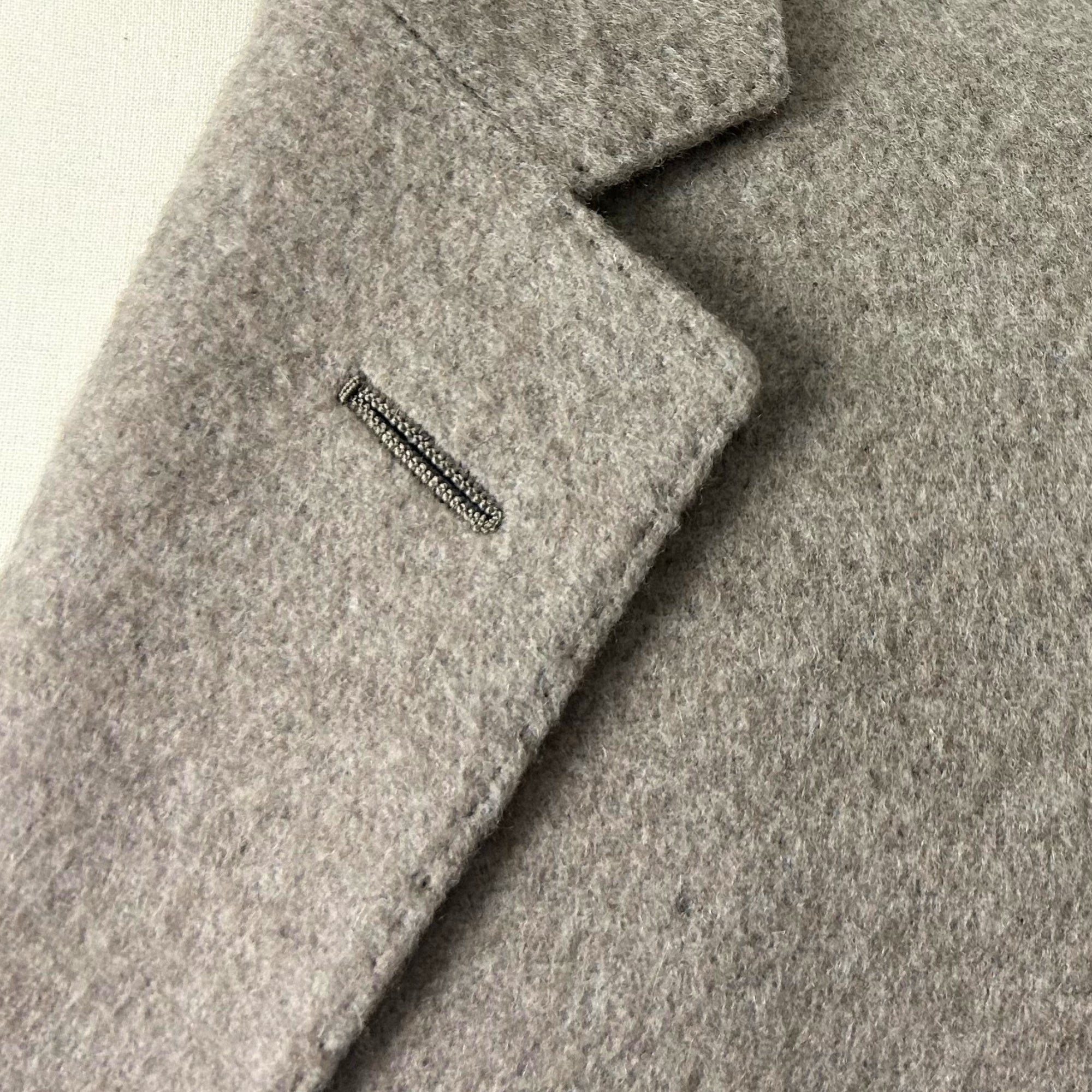 Beige Melange Coat made of Cashmere (EU 52)