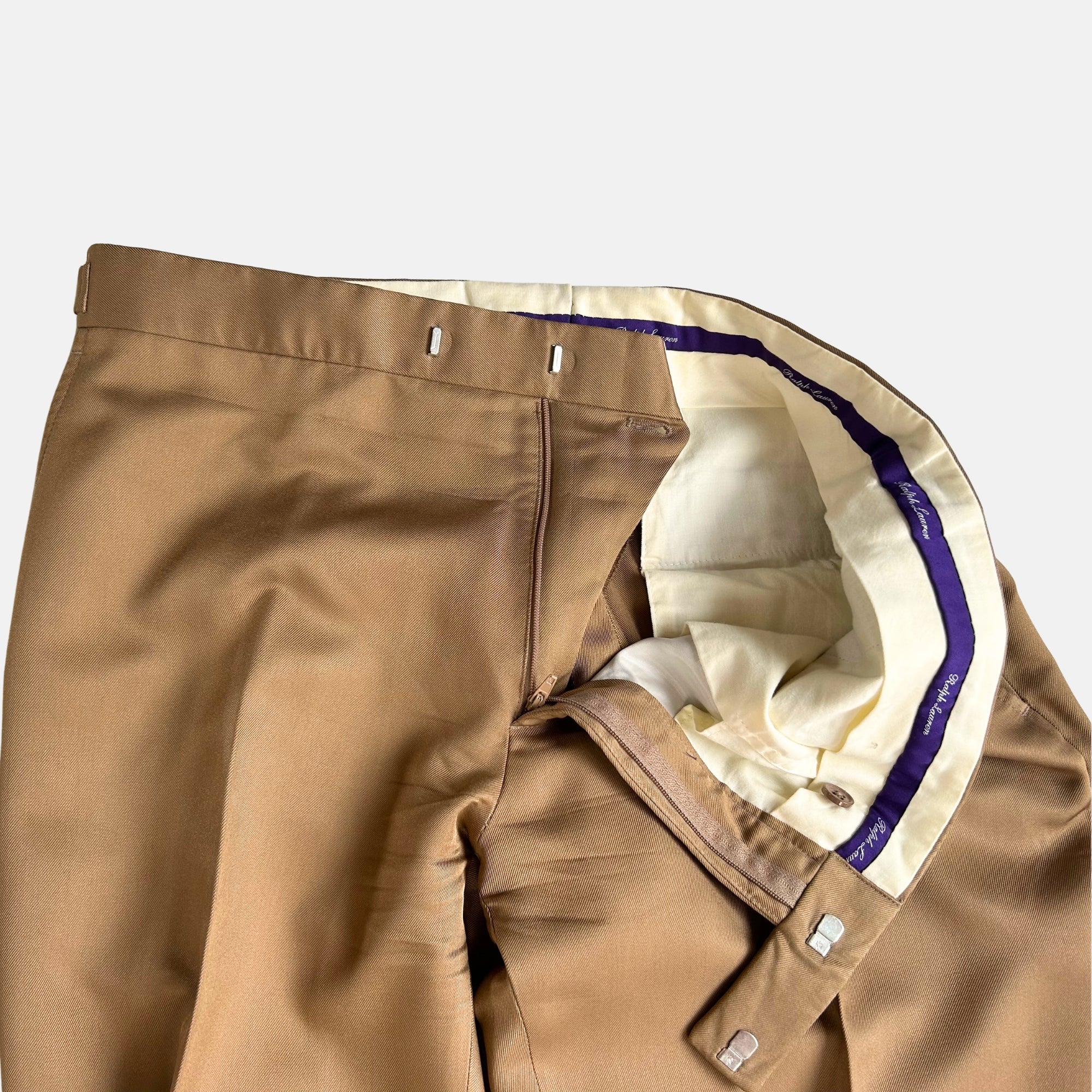 Camel Suit made of Silk (EU 50)