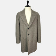 Greige Overcoat made of Wool (EU 54)