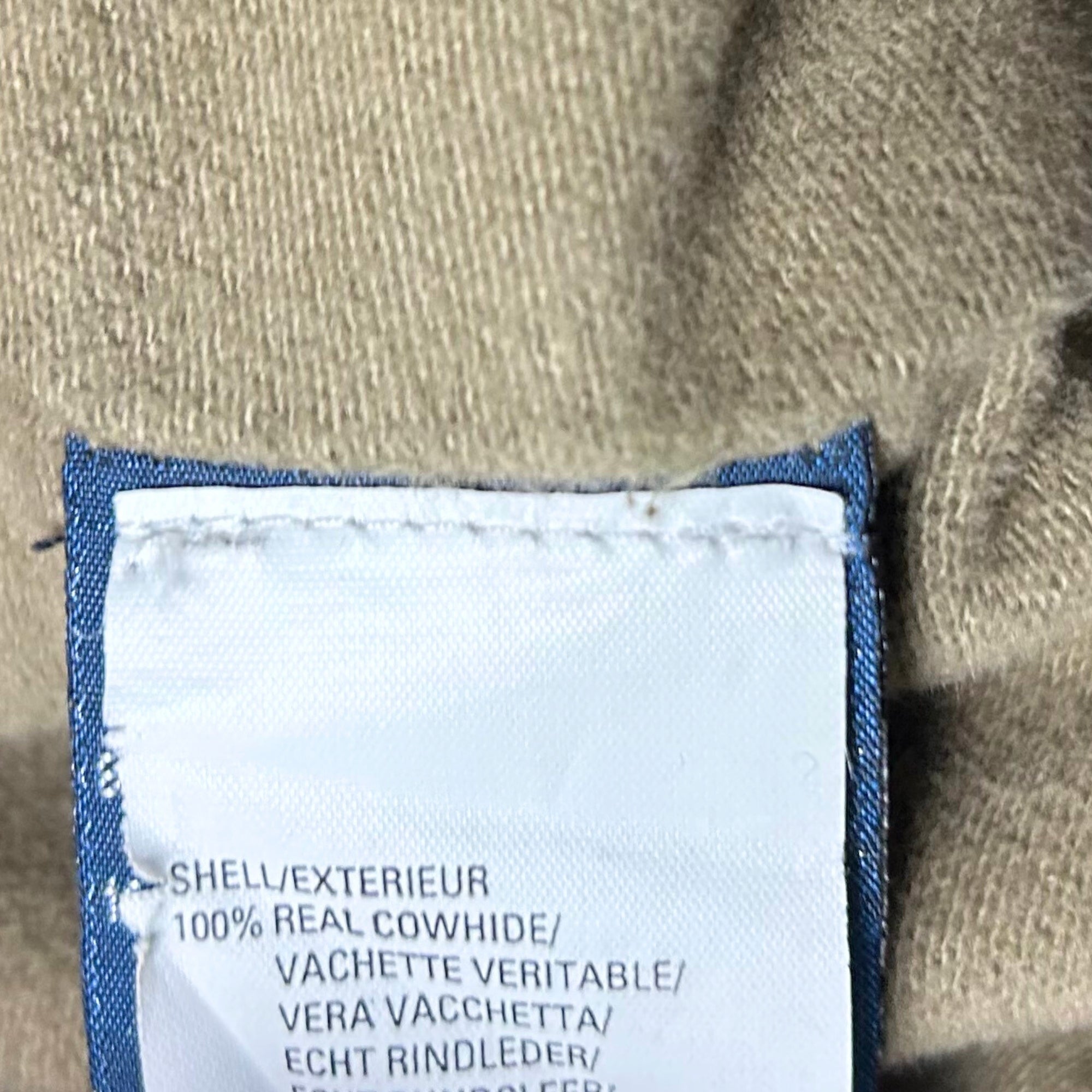 Brown Jacket made of Leather (XL)