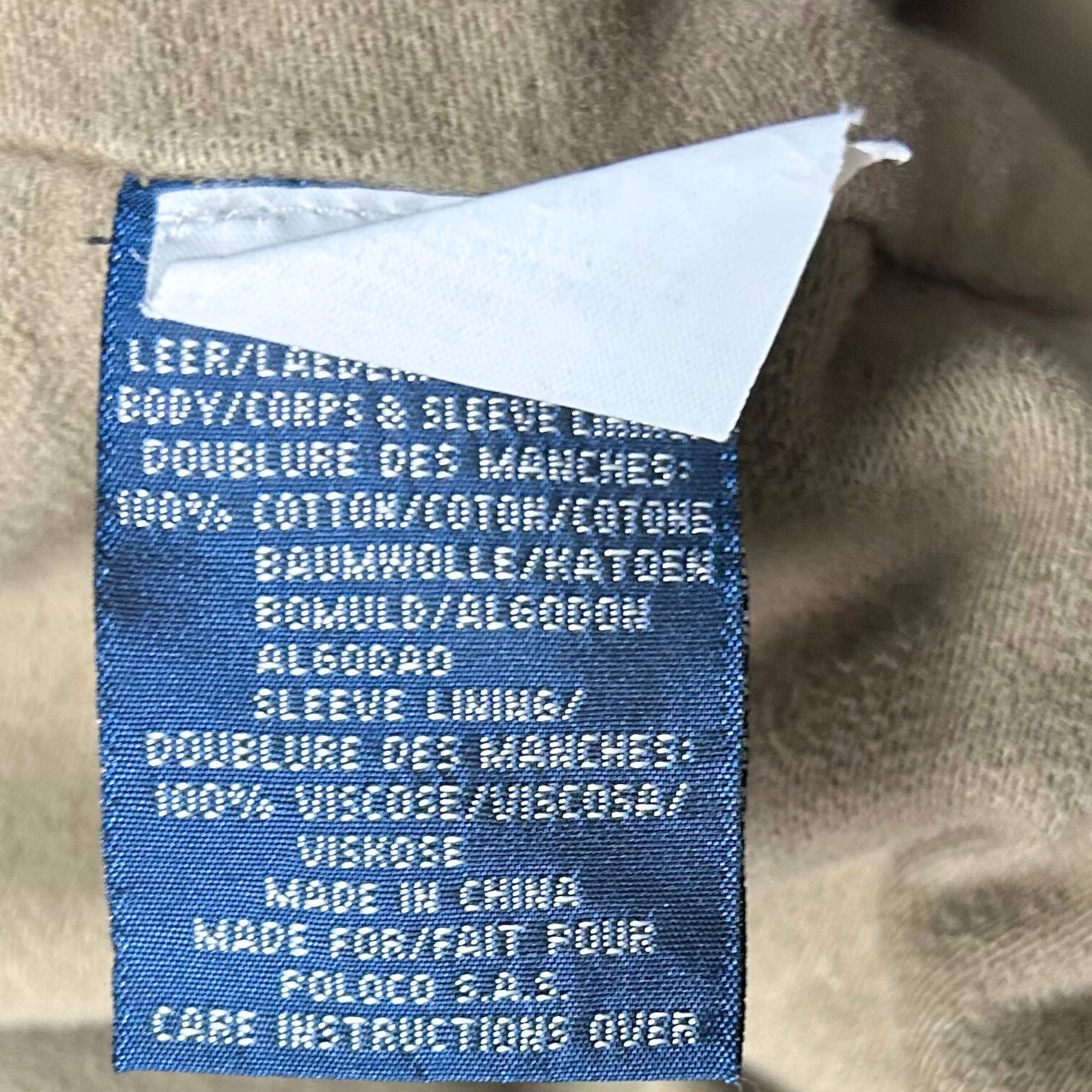 Brown Jacket made of Leather (XL)