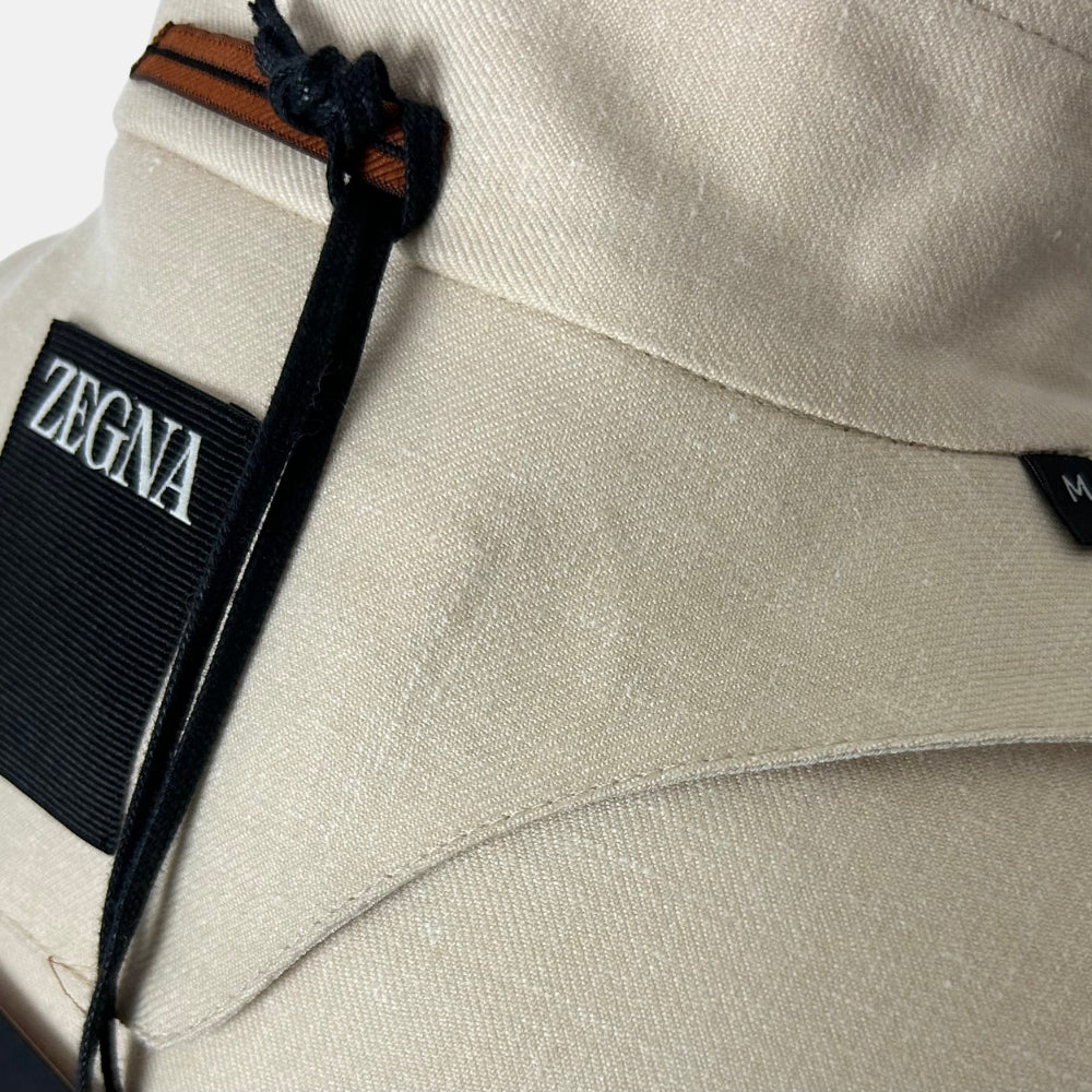 Ecru Jacket made of Cashmere/Linen (M)