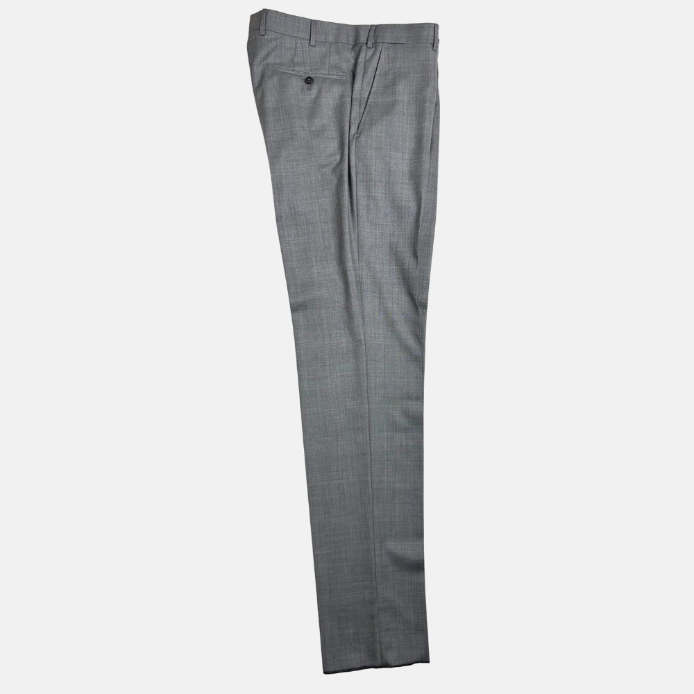 Gray Melange Suit made of Wool (EU 50)