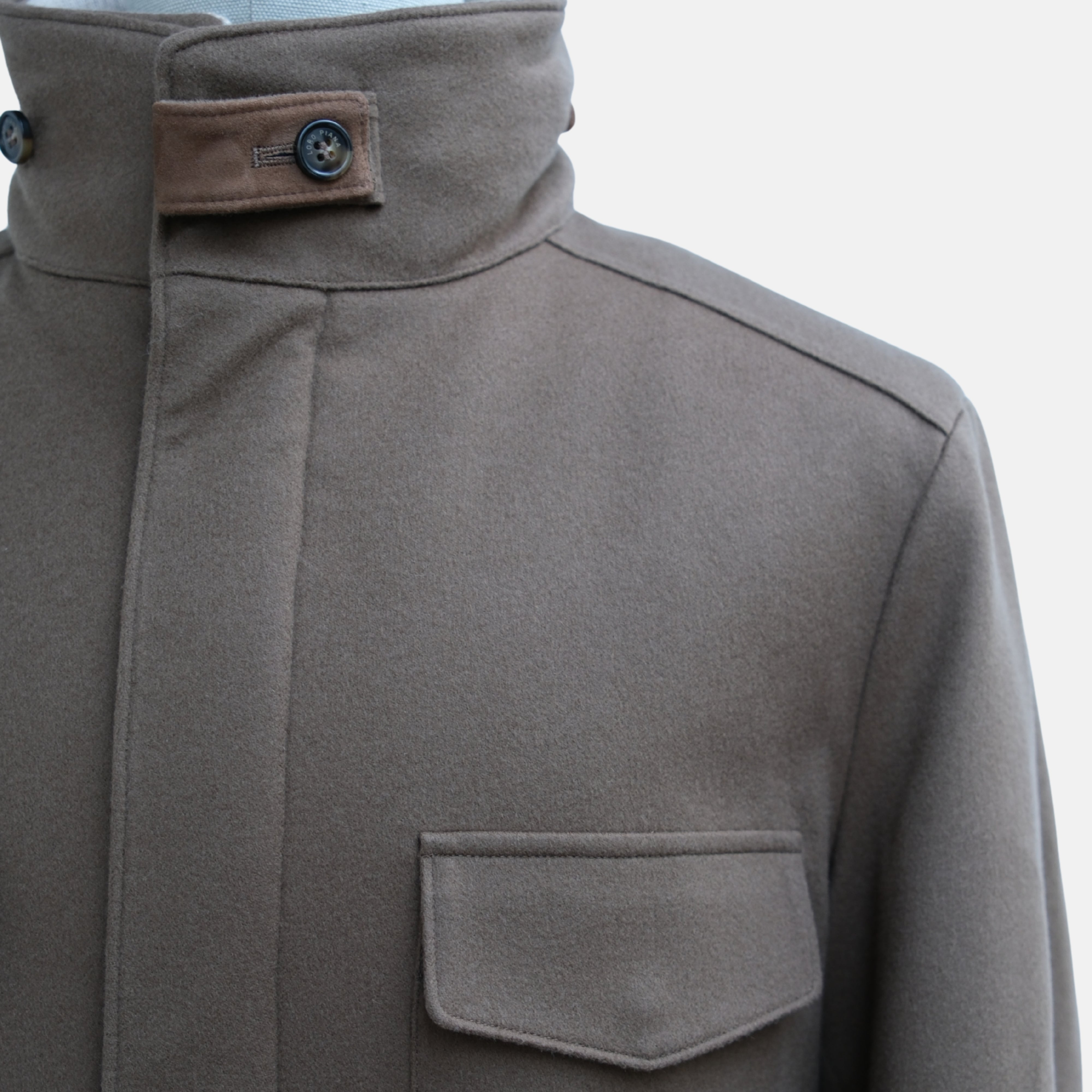 Brown "Traveller" Cashmere Jacket (EU 50)