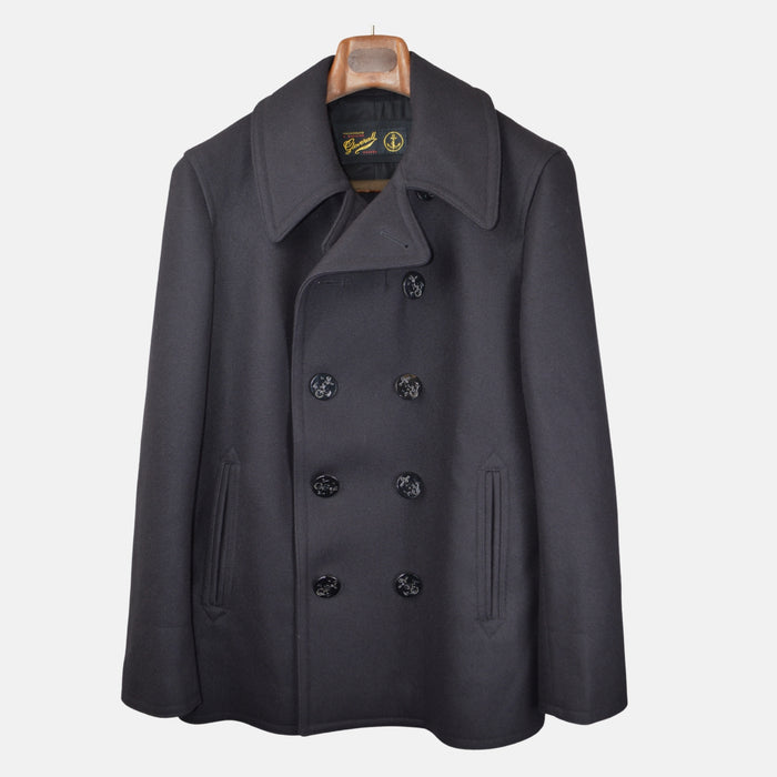 Navy Blue Jacket made of Wool Polyamide (EU 48)