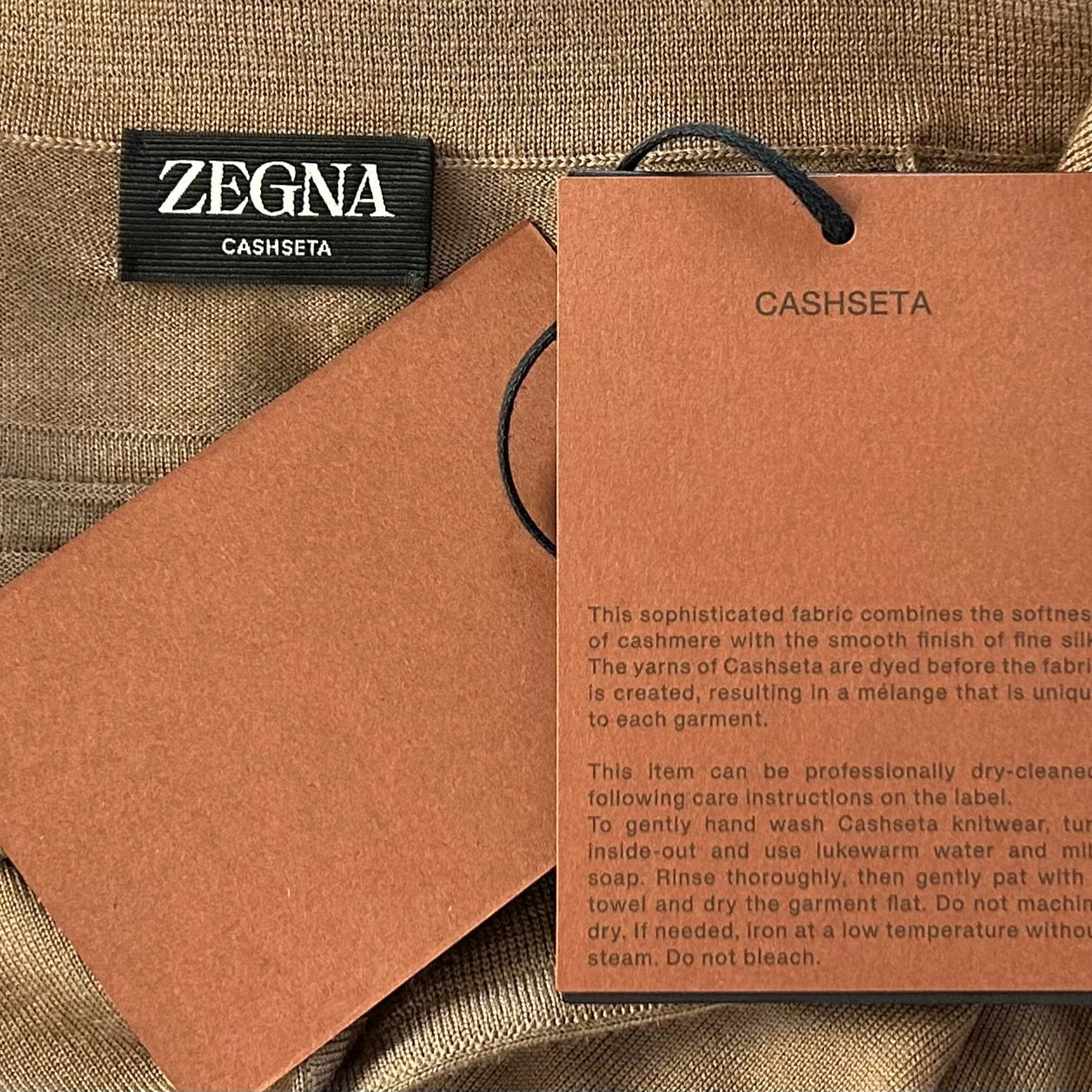 Camel Cashseta Sweater (EU 48)