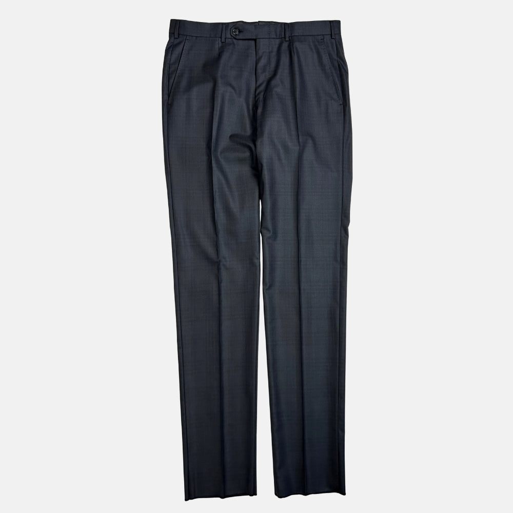 Gray Melange Suit made of Wool (EU 50)