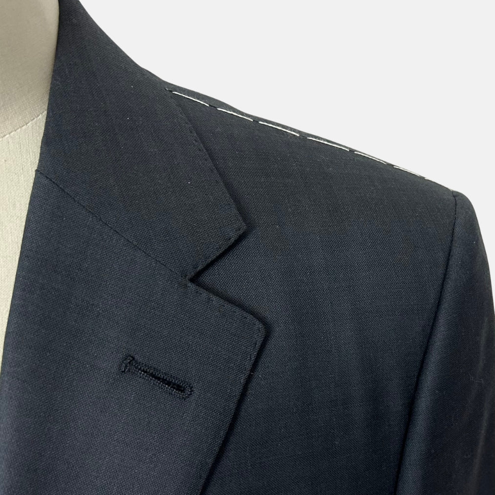 Gray Melange Suit made of Wool (EU 50)