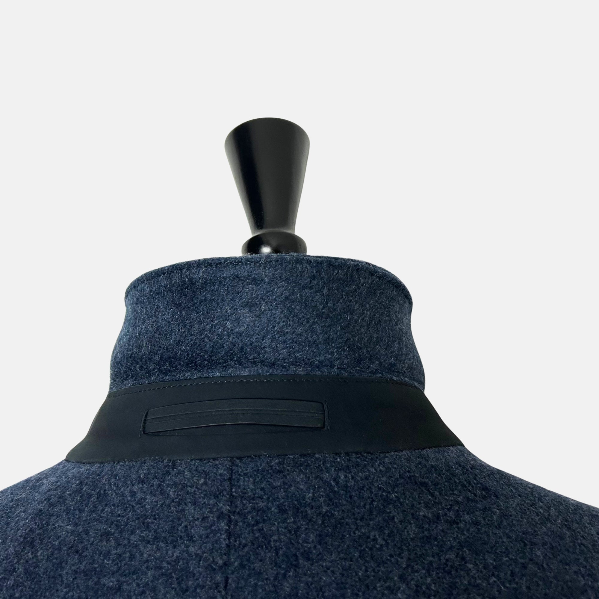 Blue Melange  Coat made of Cashmere (EU 50)