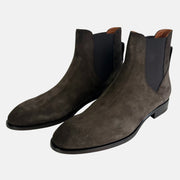 Brown Chelsea Boots made of Suede (EU 43)