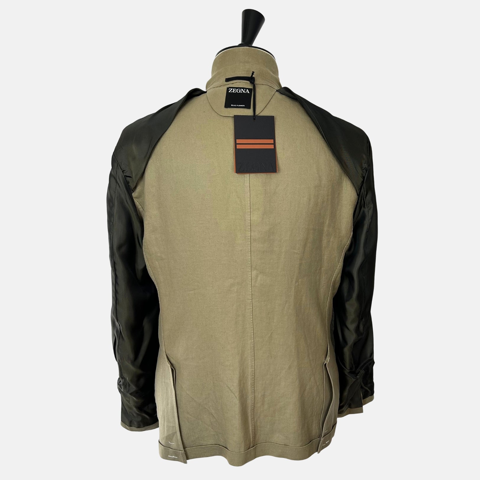 Khaki Blazer made of Linen/Ramie (EU 54)
