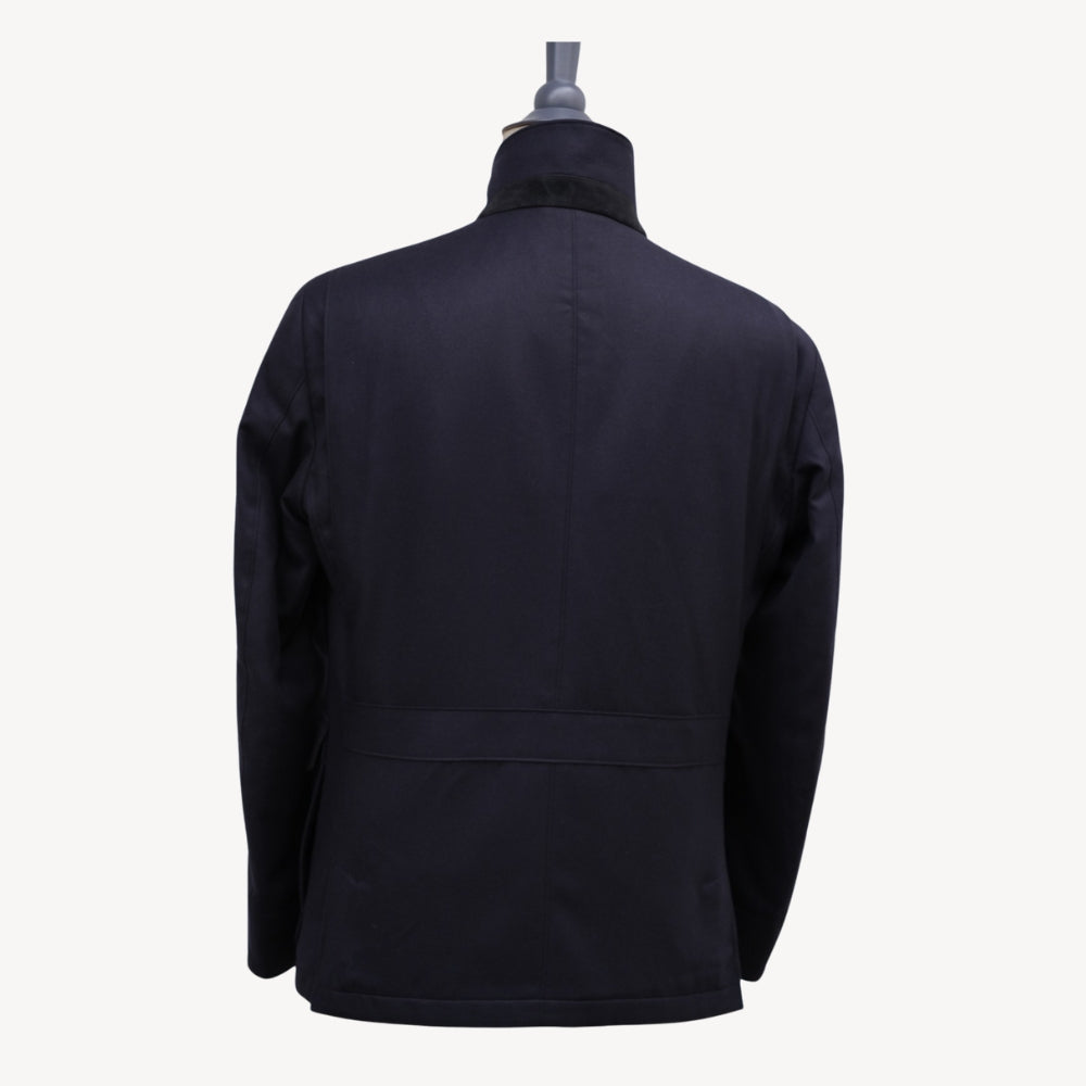 Navy Blue Vicuna Roadster Jacket (M)