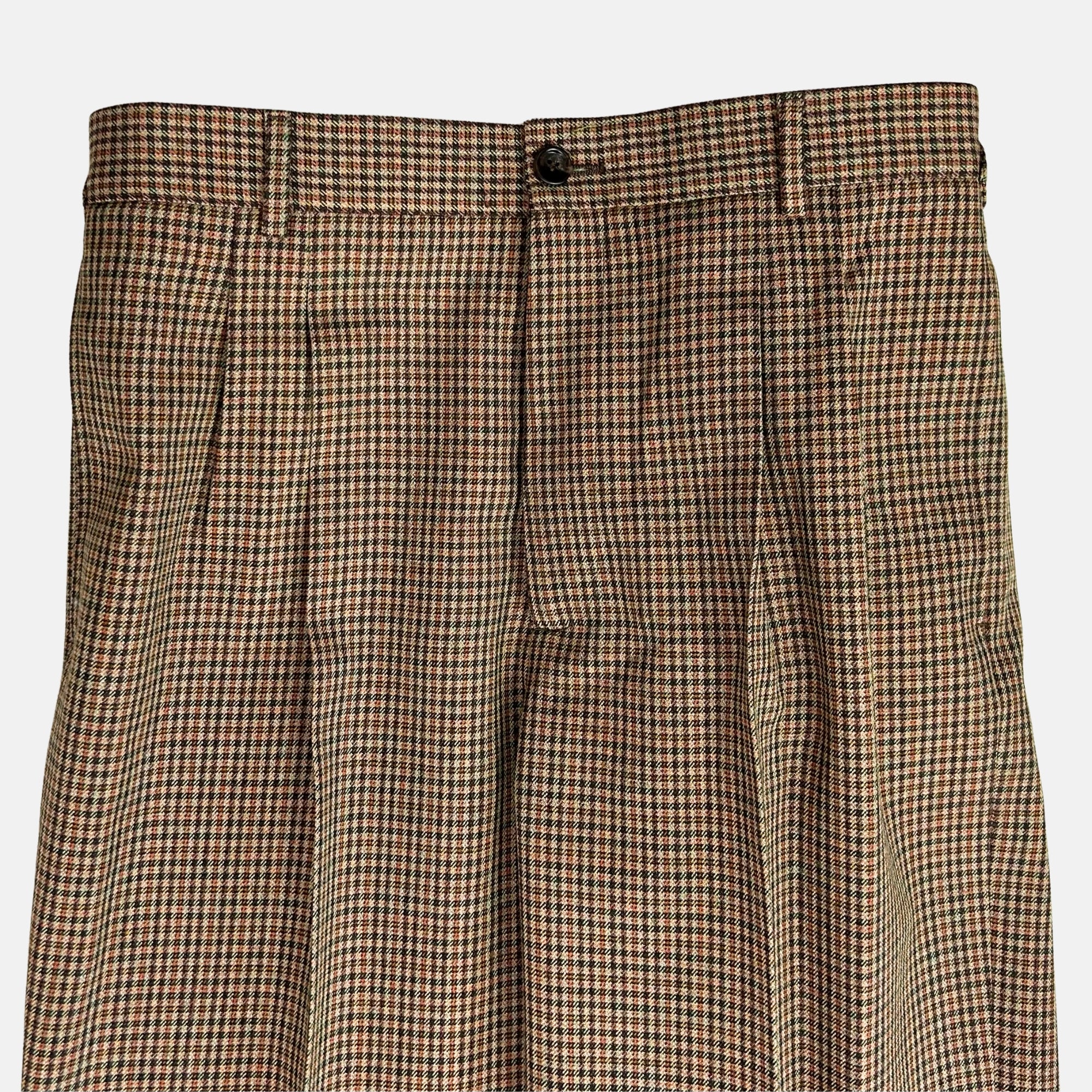 Multicoloured Pants made of Wool (EU 48)