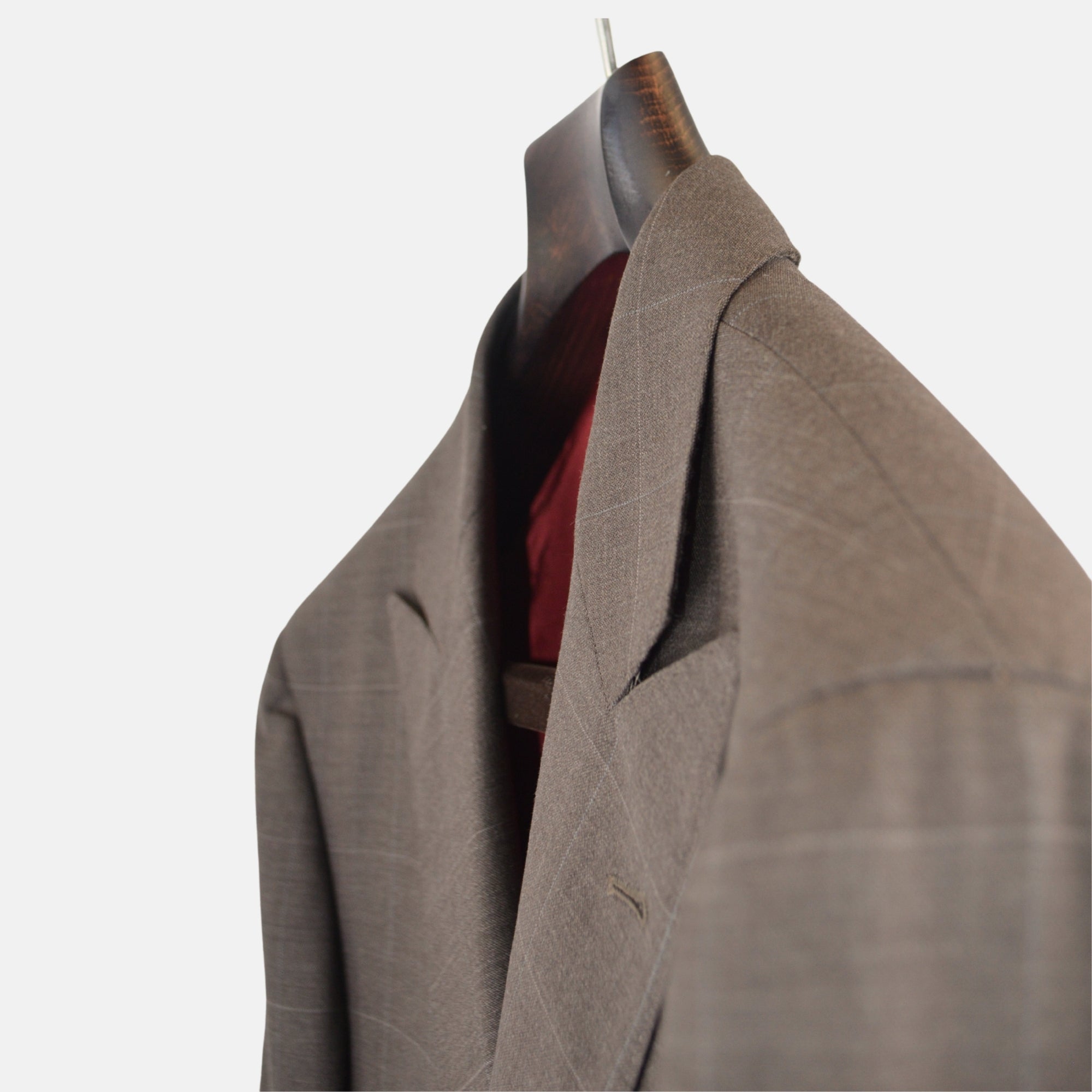 Brown Suit made of Wool (EU 50)