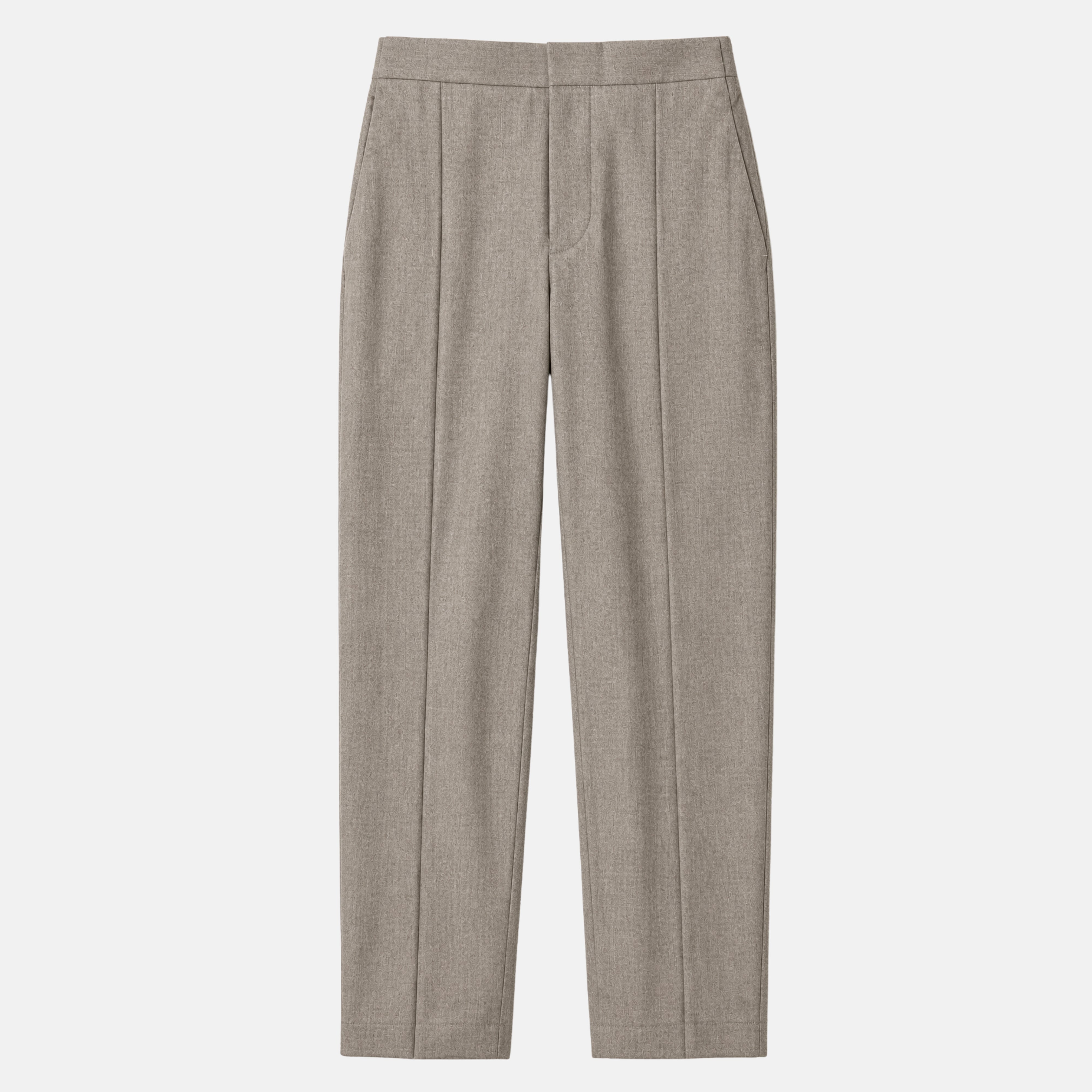Ecru Melange 15MilMil15 Jogger Flannel Pants (EU 48)