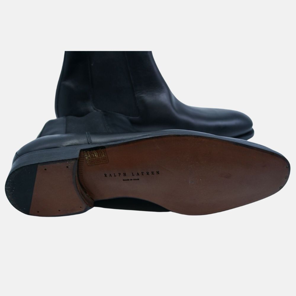 Black Chelsea Boots made of Leather (EU 44.5)