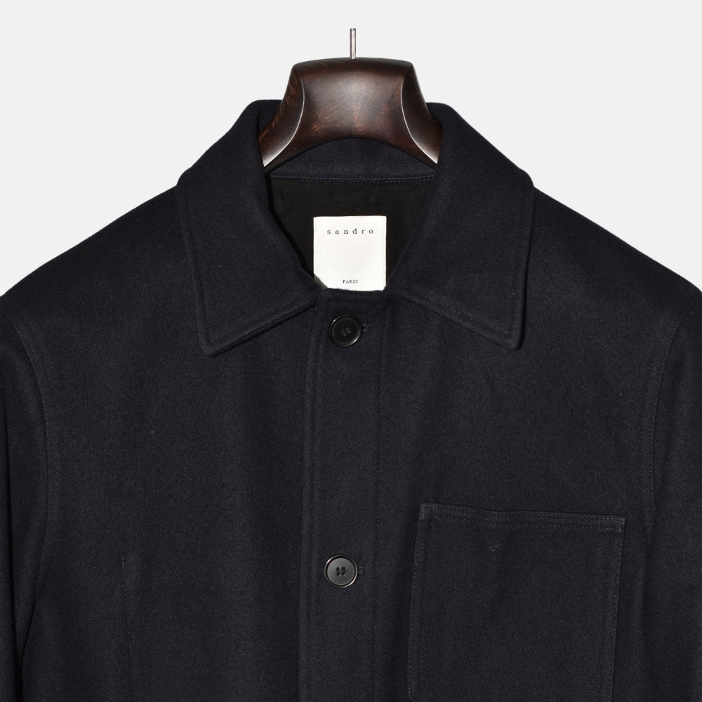 Navy Jacket made of Wool/Polymide/Cashmere (M)