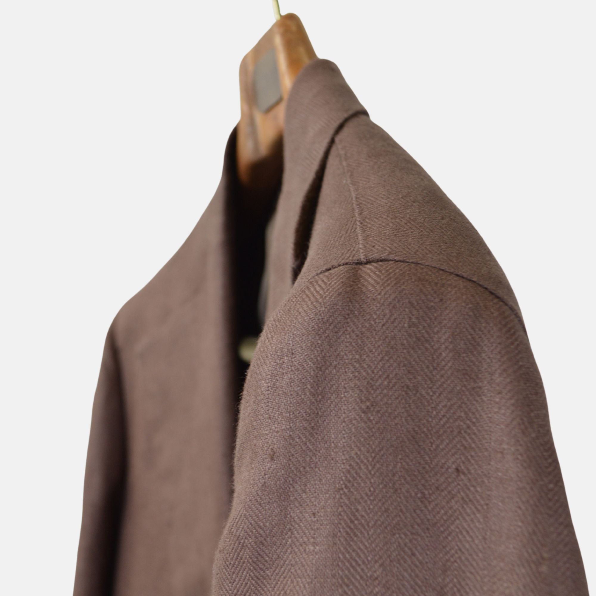 Brown Blazer made of Cotton (EU 52)