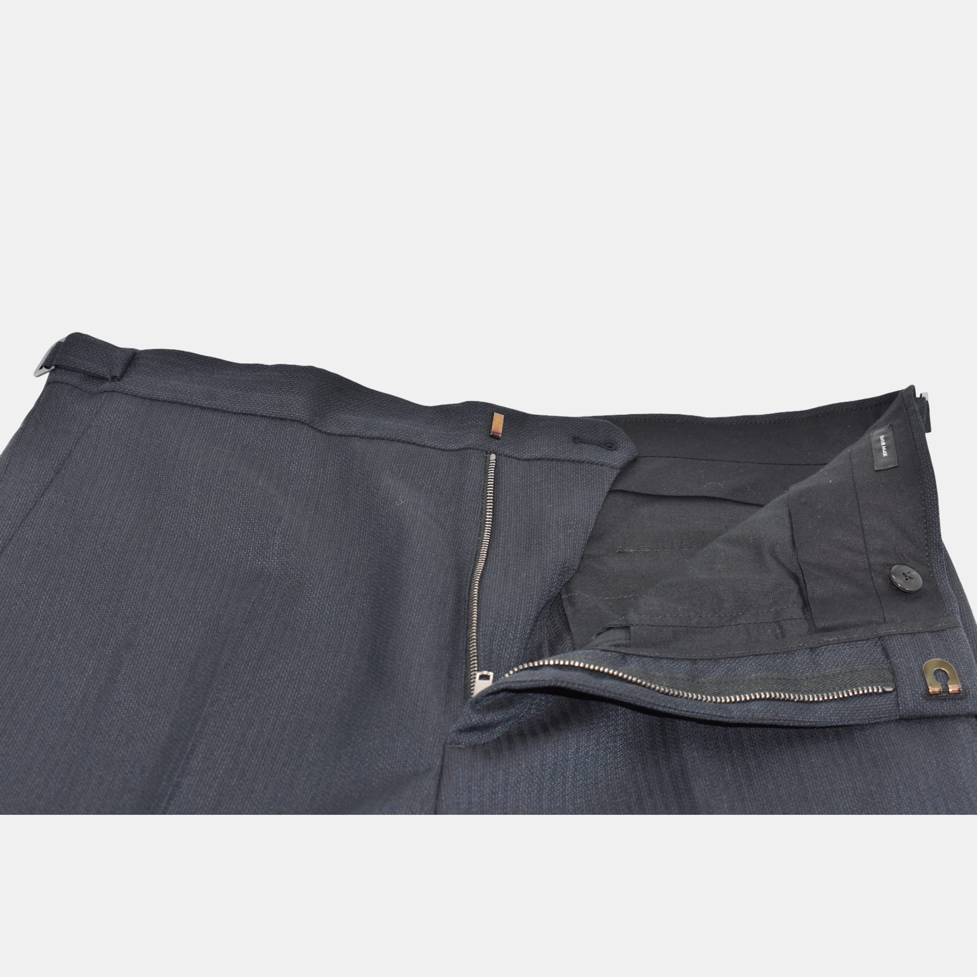 Midnight Blue Trousers made of Virgin Wool (EU 46)