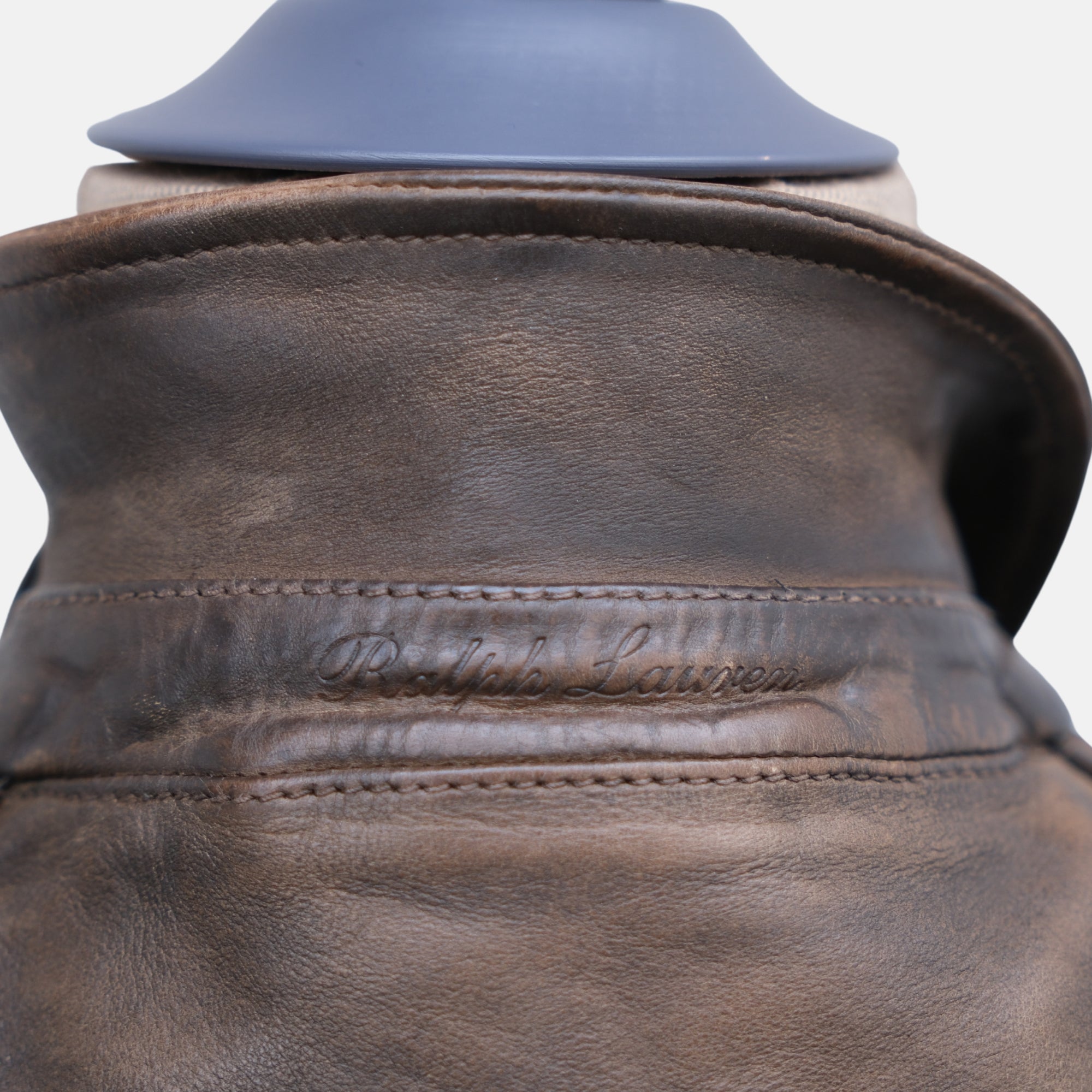 Brown Leather Jacket (M/XL)