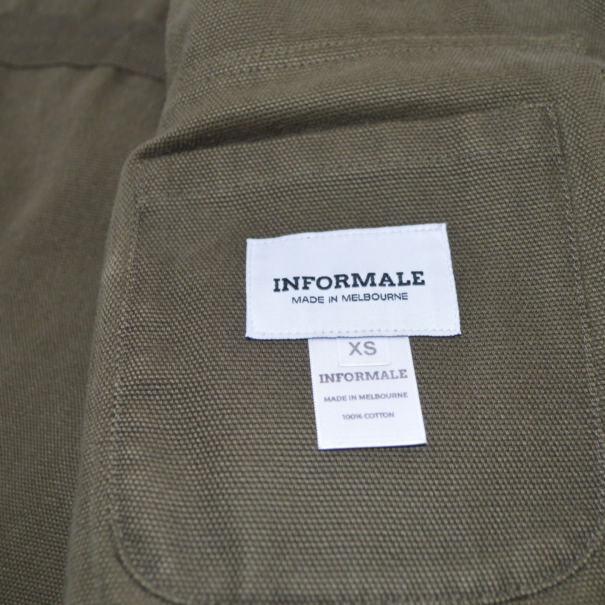 Olive Safari Jacket made of Cotton