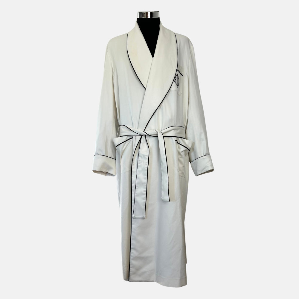 Offwhite Coat made of Silk (M/L)