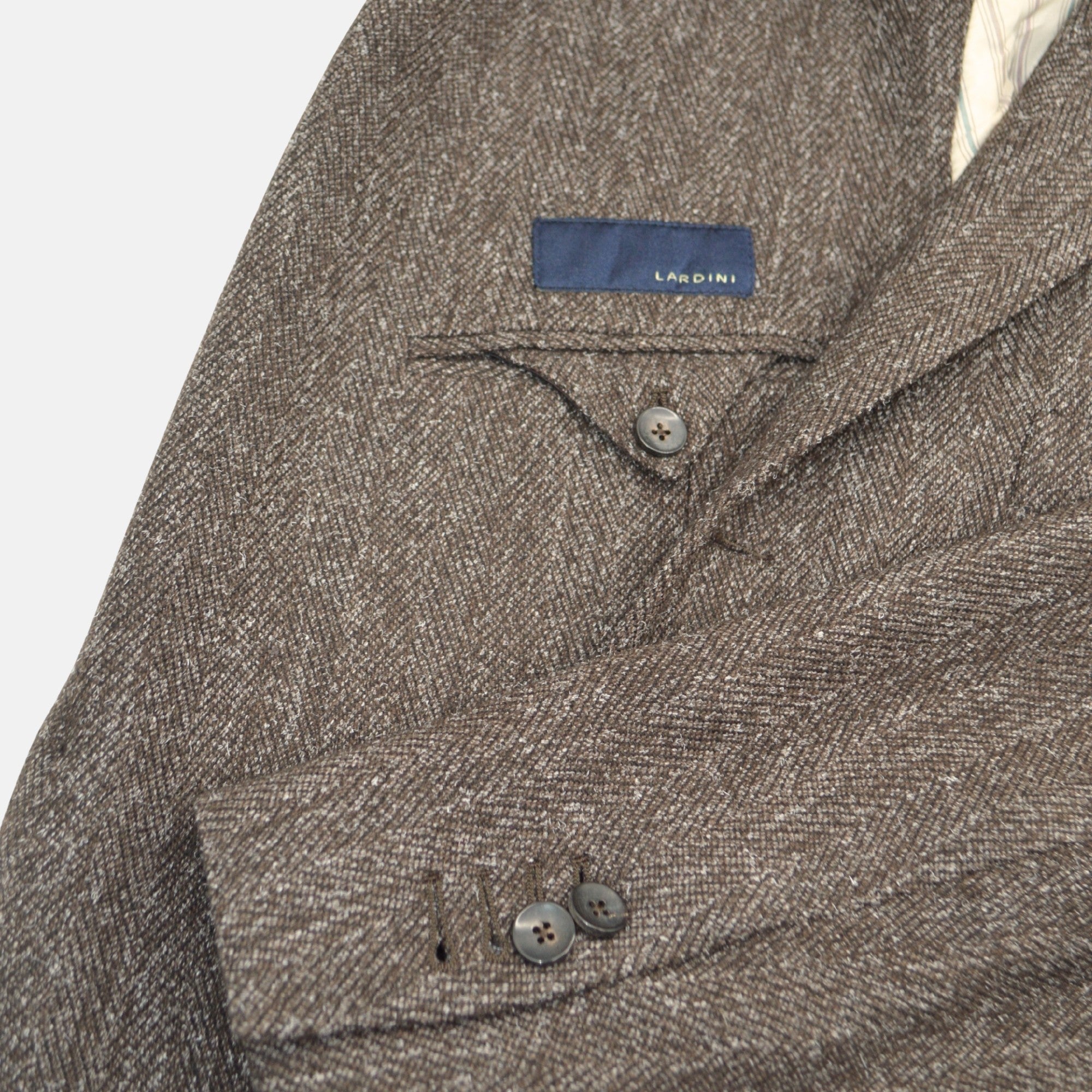 Brown Blazer made of Wool/Viscose (58)