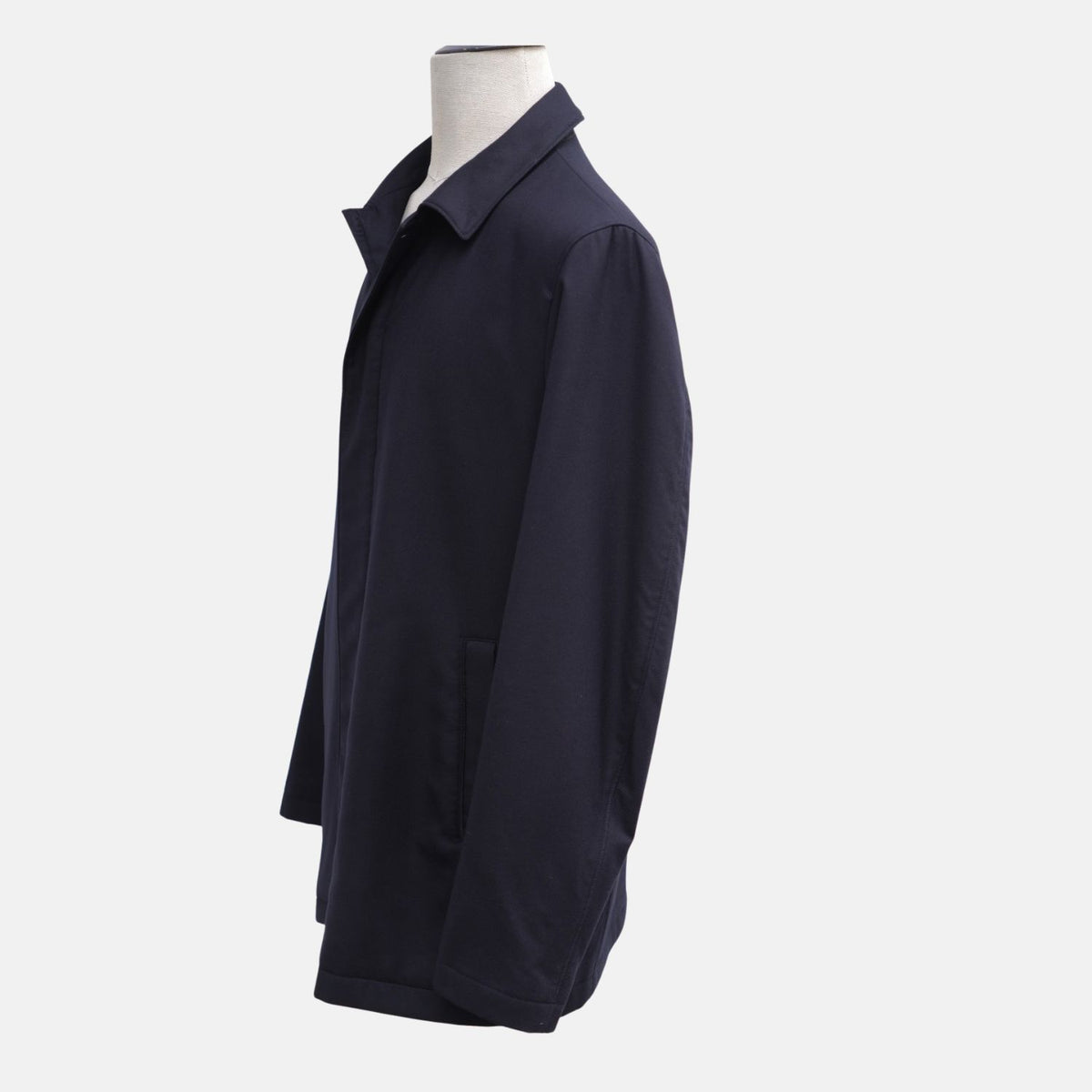 Loro Piana Gift of Kings Car Coat Navy (L)