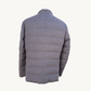 Grey Down Jacket made of Vicuna/Baby Cashmere